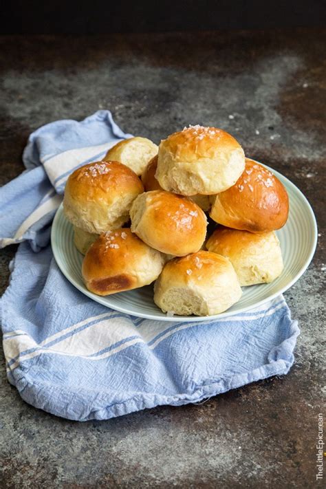 Milk Bread Rolls- The Little Epicurean