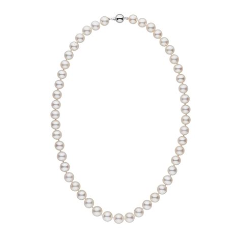 8.5-9.0 mm 18 Inch AAA White Freshwater Pearl Necklace