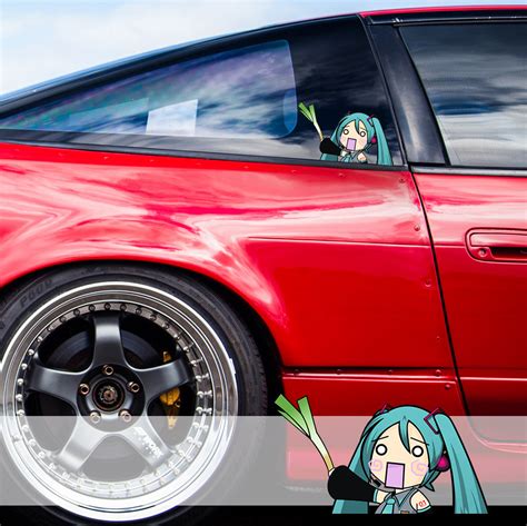 Vehicle Parts & Accessories anime hatsune miku japan decal sticker jdm nissan toyota drift itash ...