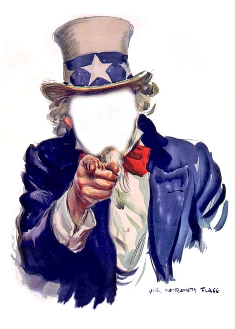 Uncle Sam I Want You Template