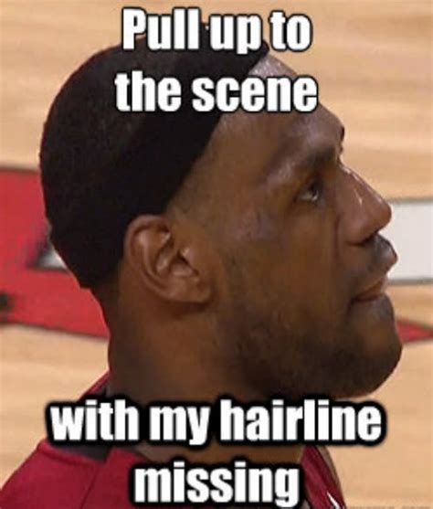 2 Chaaaaaaainz! - The 50 Meanest LeBron James Hairline Memes of All ...