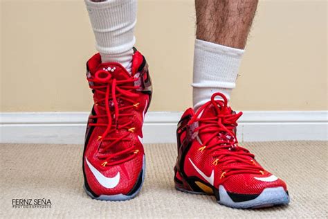 LEBRON 12 Elite “Ignite” – Up Close & Personal & On-feet | NIKE LEBRON ...