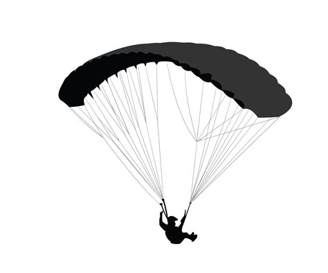 Parachuting Parachute Silhouette - parachute png download - 1718*1430 ...