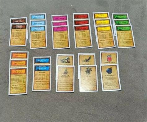 Legend of Zelda Monopoly Collector's Edition Replacement Cards - Properties More | #4094829048