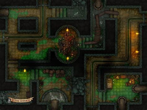 The Sewer | Inkarnate - Create Fantasy Maps Online