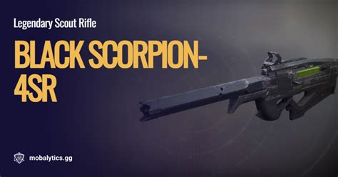 Black Scorpion-4sr God Roll for PvE & PvP, Stats & Possible Rolls ...