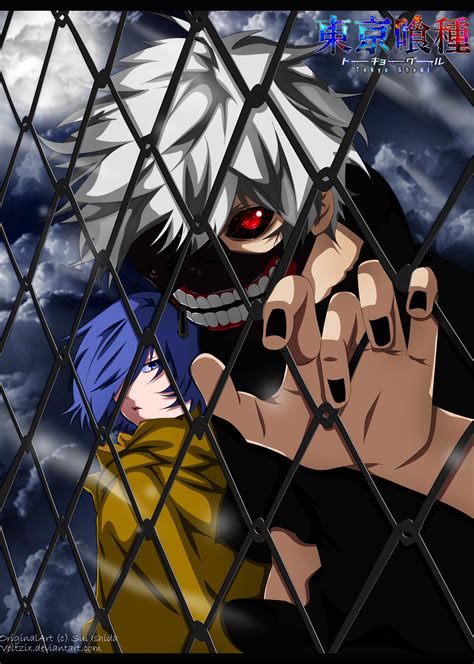 Tokyo Ghoul - Ken Kaneki and Touka Kirishima by Voltzix on DeviantArt