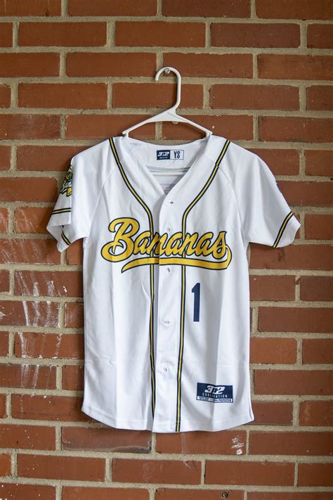 YOUTH White Home Jersey - The Savannah Bananas