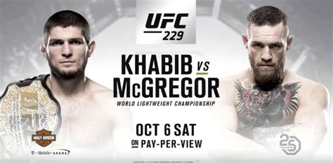 Conor McGregor vs. Khabib Nurmagomedov Official for UFC 229 in Las Vegas - MMAWeekly.com | UFC ...