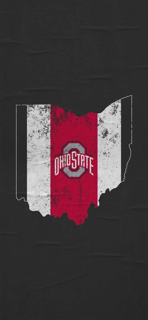 Download Ohio State University Colors And Map Wallpaper | Wallpapers.com