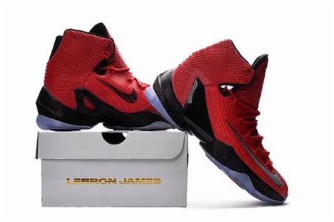 Nike Lebron XIII shoes red black