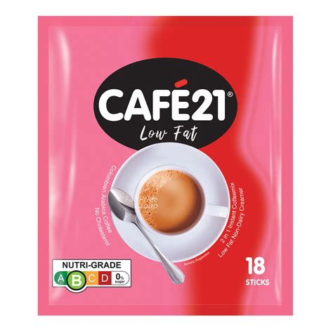 Cafe 21 Low Fat 2-in-1 Instant Coffee Mix | NTUC FairPrice