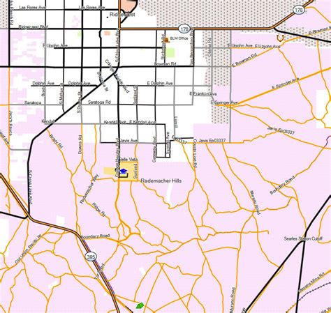 Rademacher Hills - California Trail Map