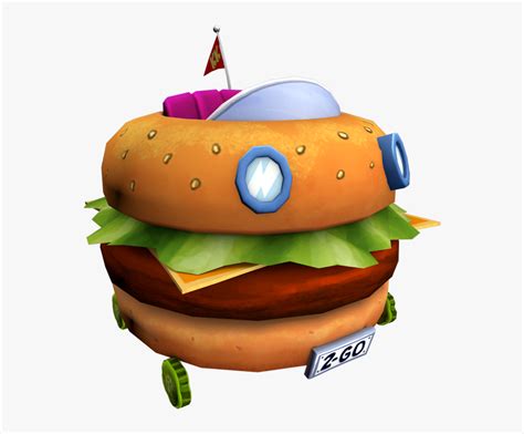 Car Wagon Cheeseburger Movie Shoot - Krabby Patty Car Png, Transparent Png - kindpng