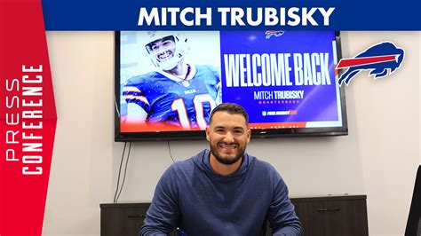 Mitch Trubisky: "Happy To Be Back" | Buffalo Bills