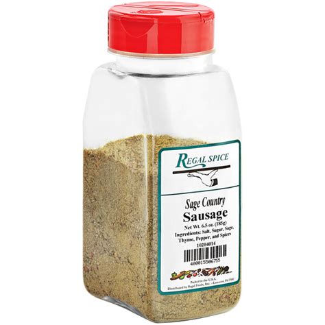 Regal Country Sage Breakfast Sausage Seasoning 6.5 oz.