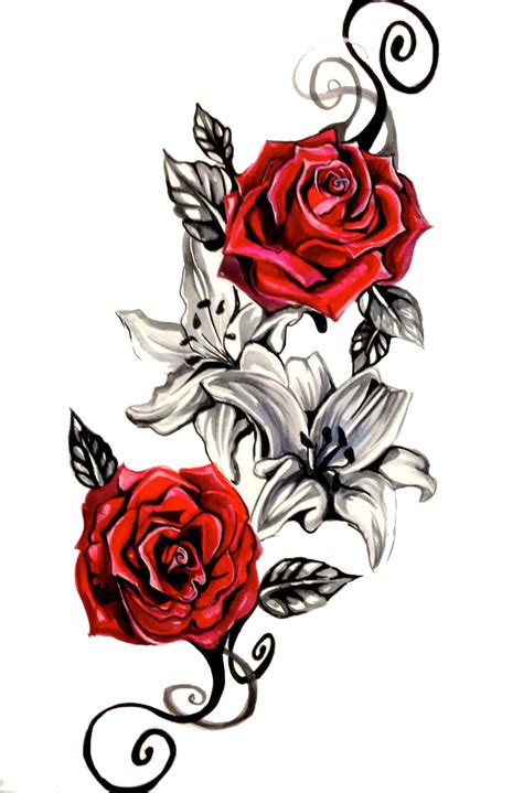 Rose Tattoo PNG Transparent Images | PNG All