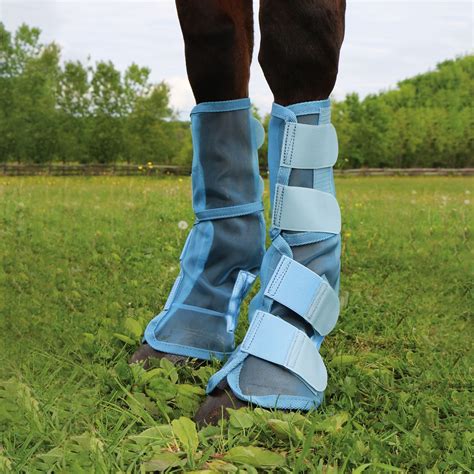 Mosquito Mesh Fitted Fly Boots in Horse Blankets And Sheets at ...