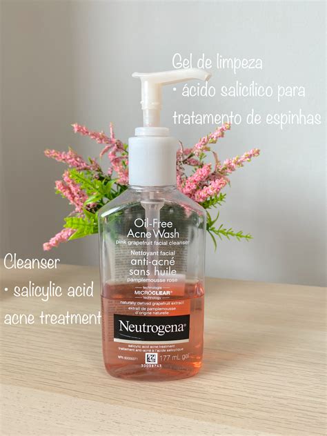 Neutrogena Oil-Free Acne Wash Pink Grapefruit Facial Cleanser reviews ...