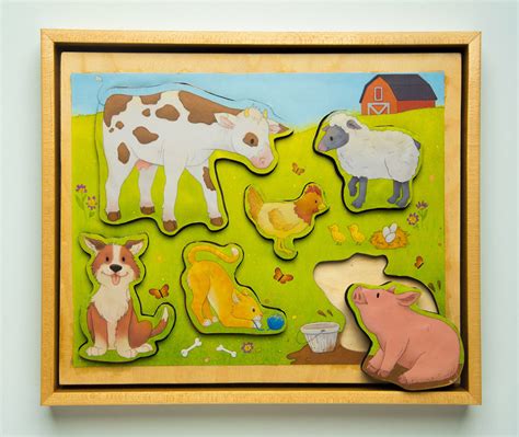 Farm Animal Puzzle on Behance