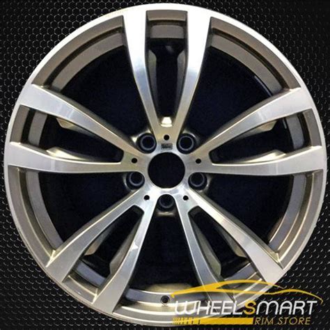 BMW X5 OEM wheels. 20" Rear Machined stock rims 86058