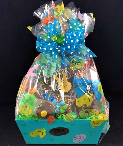 Gourmet Easter Basket - Chocolate Easter Egg Basket