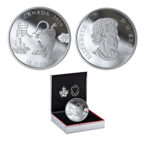 CHINESE ZODIAC SIGNS - YEAR OF THE RAT - 2020 CANADIAN COINS 11