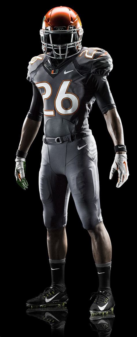 2014 Miami Hurricanes Nike Smoke Uniform | Football, Football uniforms ...