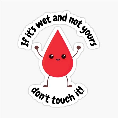 "Blood Borne Pathogen Safety Reminder" Sticker for Sale by ...