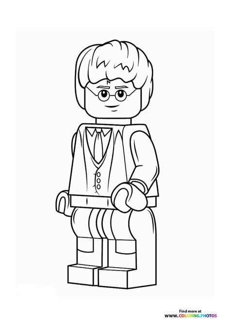 Lego Harry Potter - Coloring Pages for kids