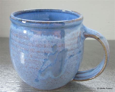 Blue coffee mug small ceramic pottery 14 oz ready to ship | Etsy | Blue coffee mugs, Mugs ...