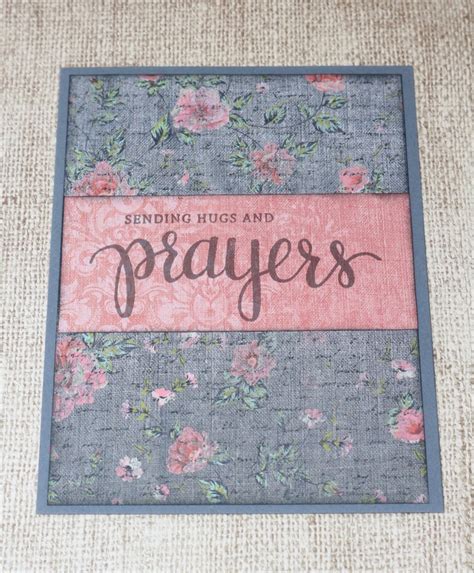 Prayers Card Sympathy Card Condolence Card Sorry for Your Loss With ...