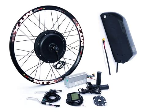 Long distance 48v 1500w rear wheel electric bike conversion kit with ...