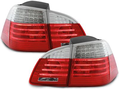 LED taillights suitable for BMW E61 Touring 04-07 red/crystal