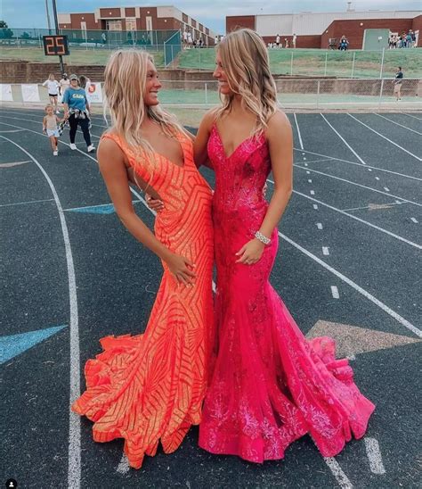 Pinterest in 2023 | Prom dress trends, Orange prom dresses, Senior prom ...