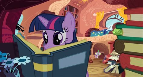 Image - Twilight Sparkle seen reading a book S3E9.png - My Little Pony ...