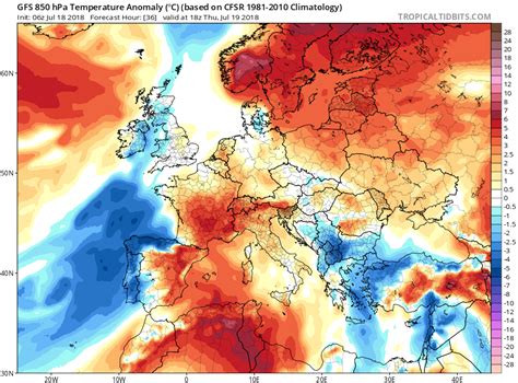 Europe's pattern overview for the next 7 days (July 18-25) » Severe ...