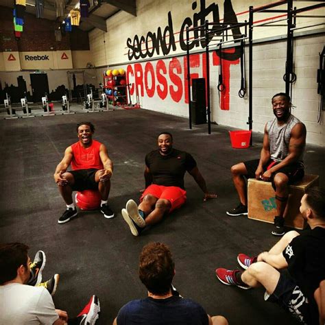 The New Day leads a training course in Birmingham. | Pro wrestling, Wwe ...