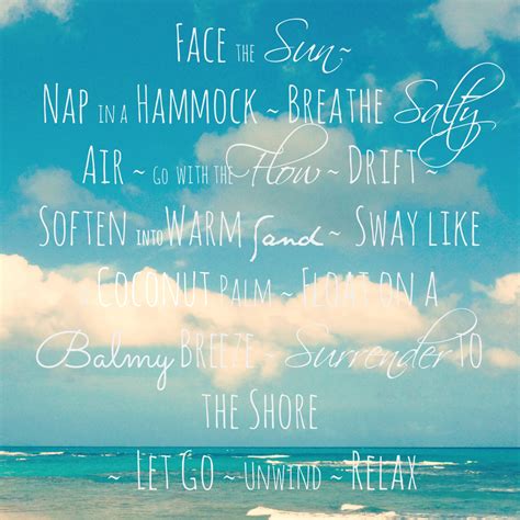 Relaxing Beach Quotes. QuotesGram