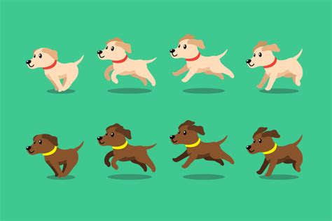 Animated Dog Running