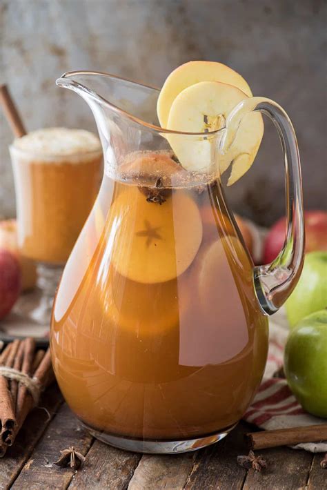 Apple Cider Punch - serve hot or cold, favorite fall drink!