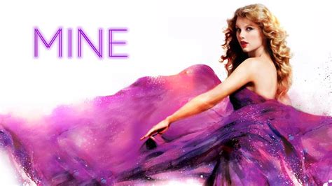 Taylor Swift - Mine (Lyrics) - YouTube