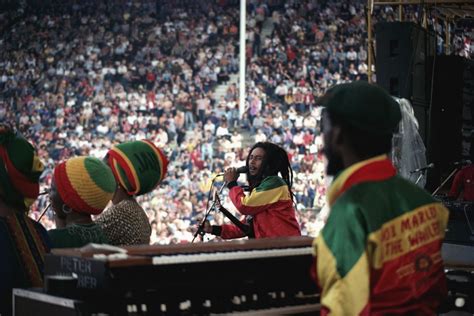 Enjoy our selection of live shots from Bob Marley & The Wailers many tours around the world ...