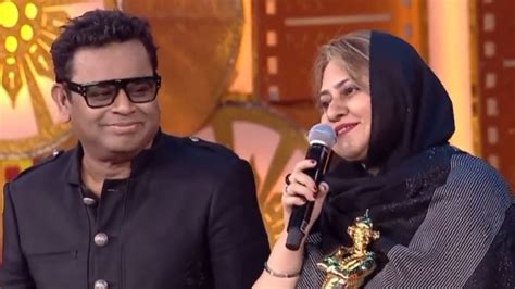 Entertainment News | Here's Why AR Rahman Asked Saira Banu to Speak in ...