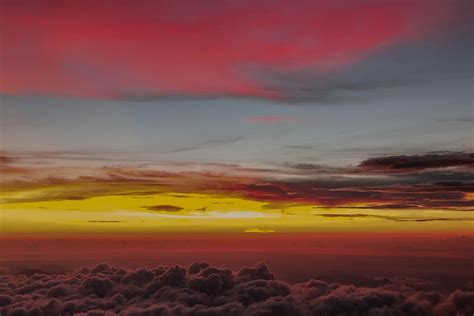 Free download | HD wallpaper: nimbus clouds during golden hour, nature, outdoors, sky, sunset ...