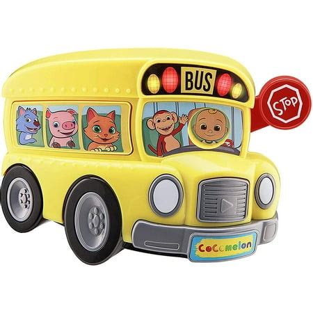 Cocomelon Bus for Kids with Built-in Cocomelon Songs and Sound Effects, Fun Musical Toy for Fans ...