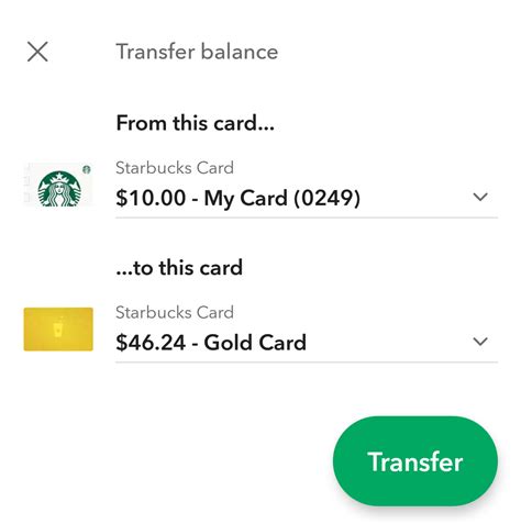 Transfer Starbucks Gift Card Balance Onto My Main Card? from Ask Dave Taylor