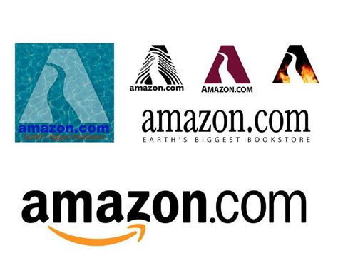 Evolution of the Amazon Logo - LogoDix