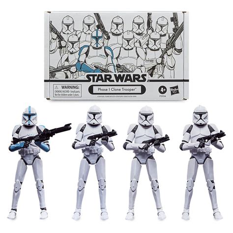 Star Wars The Black Series Phase I Clone Trooper Toy 6-Inch Scale Star ...