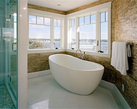 Modern Bathrooms with Ocean Views